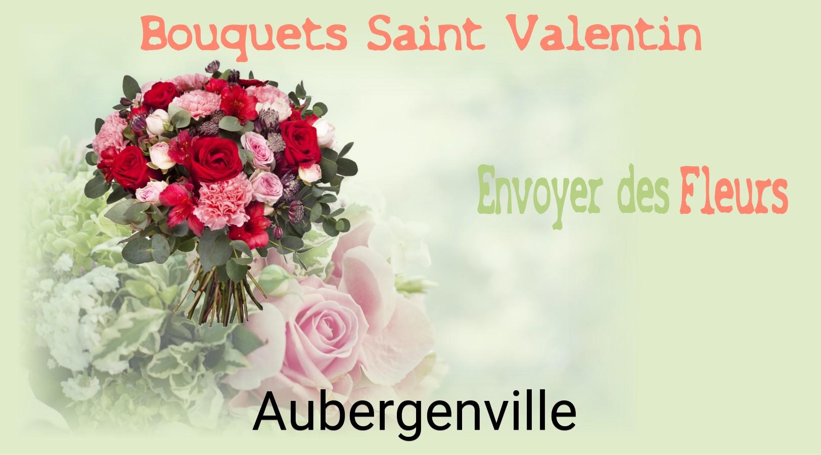 Roses de Saint-Valentin livrées à Aubergenville